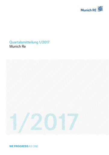 Vorschaubild Munich RE (Münchener Rück) Quartalsbericht 2017-q1