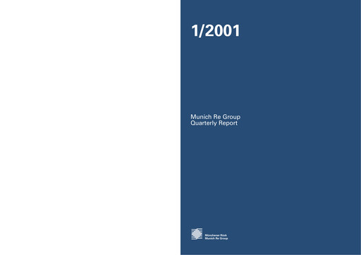 Vorschaubild Munich RE (Münchener Rück) Quartalsbericht 2001-q1
