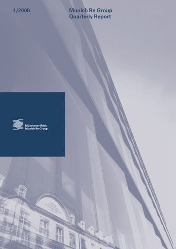 Vorschaubild Munich RE (Münchener Rück) Quartalsbericht 2006-q1