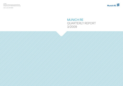 Vorschaubild Munich RE (Münchener Rück) Quartalsbericht 2009-q3