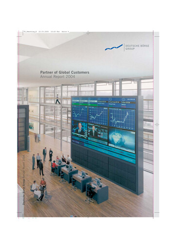 Miniature Deutsche Börse Rapport annuel 2004