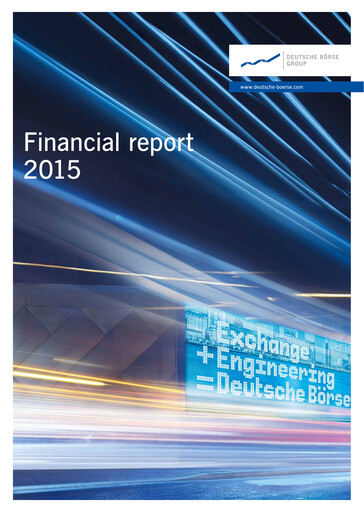 Miniature Deutsche Börse Rapport financier 2015