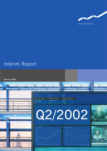 Miniature Deutsche Börse Bilan financier 2002-h1