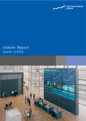 Miniature Deutsche Börse Bilan financier 2005-h1