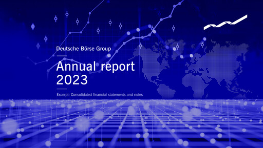Miniature Deutsche Börse Bilan financier 2023