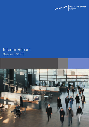 Thumbnail Deutsche Börse Quarterly Report 2003-q1