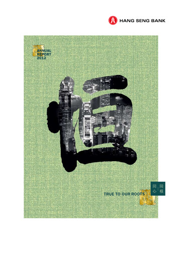 Thumbnail Hang Seng Bank
 Annual Report 2012