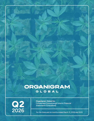 Vorschaubild OrganiGram Holdings
 Quartalsbericht 2026-q2