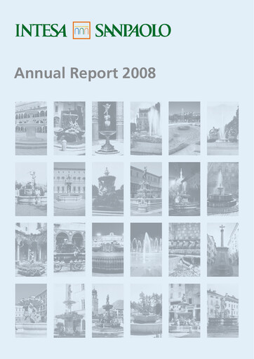 Vorschaubild Intesa Sanpaolo Jahresbericht 2008