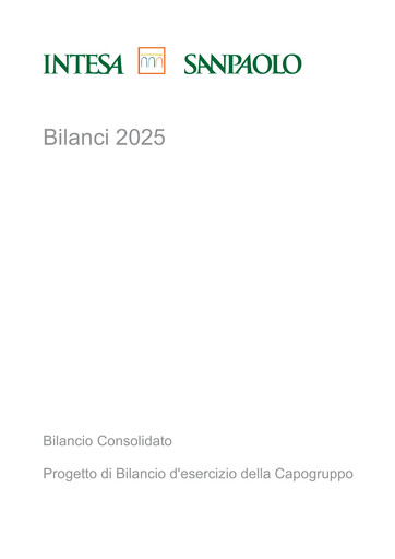 Thumbnail Intesa Sanpaolo Financial Statement 2025