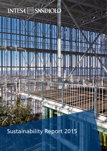 Miniature Intesa Sanpaolo Rapport de durabilité 2015