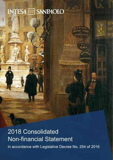 Miniature Intesa Sanpaolo Rapport de durabilité 2018