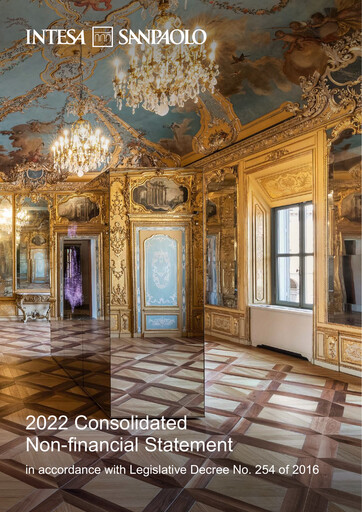 Miniature Intesa Sanpaolo Rapport de durabilité 2022