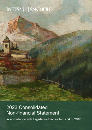 Miniature Intesa Sanpaolo Rapport de durabilité 2023