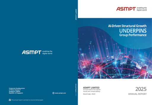 Thumbnail ASMPT
 (ASM Pacific Technology) Annual Report 2025