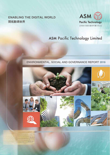 Miniature ASMPT
 (ASM Pacific Technology) Rapport ESG 2016