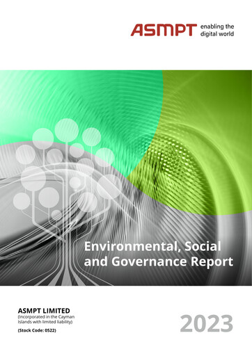 Miniature ASMPT
 (ASM Pacific Technology) Rapport ESG 2023