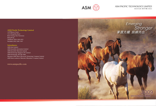 Thumbnail ASMPT
 (ASM Pacific Technology) Half-year Report 2009