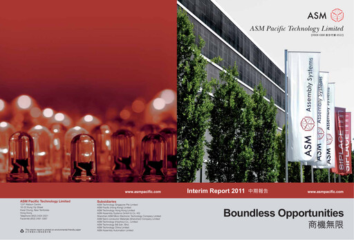 Thumbnail ASMPT
 (ASM Pacific Technology) Half-year Report 2011
