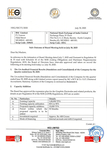 Miniature HEG Rapport trimestriel 2025-q1