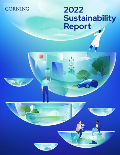 Thumbnail Corning Sustainability Report 2022