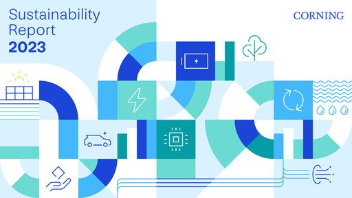 Thumbnail Corning Sustainability Report 2023