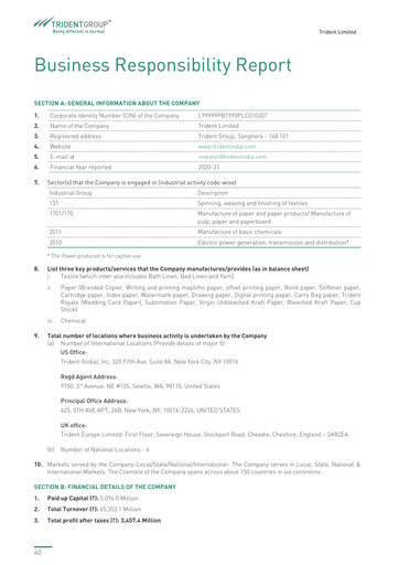 Vorschaubild Trident ESG-Bericht 2020-2021