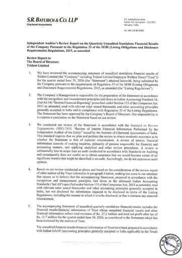 Vorschaubild Trident Quartalsbericht 2026-q1