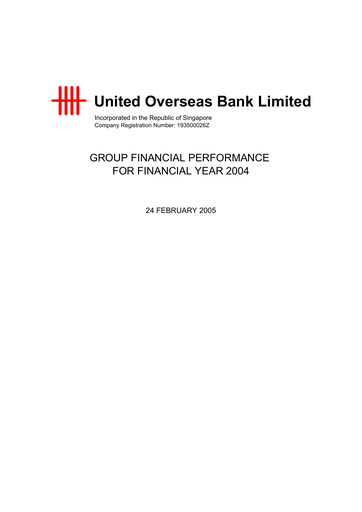 Thumbnail UOB Financial Statement 2004