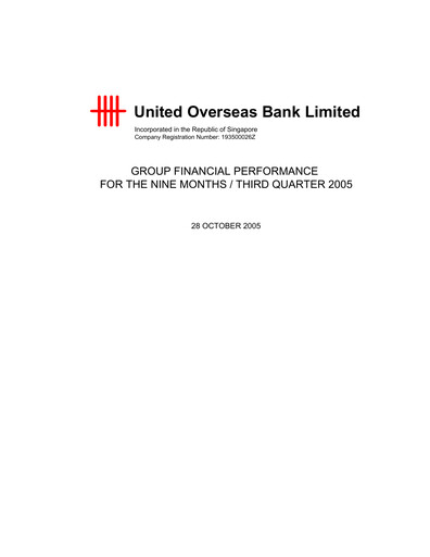 Thumbnail UOB Financial Statement 2005-9m
