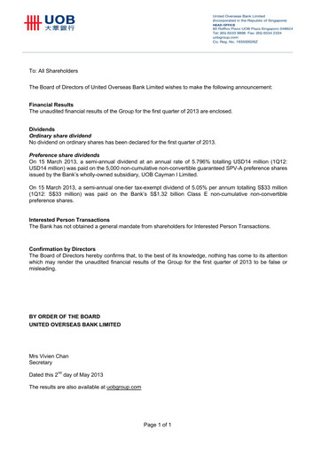 Thumbnail UOB Financial Statement 2013-q1