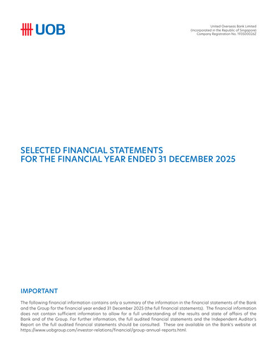 Thumbnail UOB Financial Statement 2025
