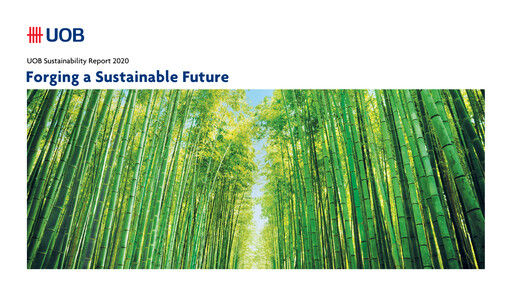 Thumbnail UOB Sustainability Report 2020