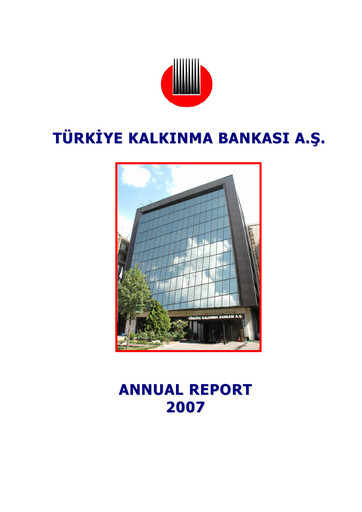 Thumbnail Türkiye Kalkınma Annual Report 2007