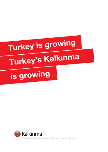 Thumbnail Türkiye Kalkınma Annual Report 2010