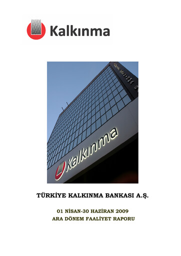 Thumbnail Türkiye Kalkınma Quarterly Report 2009-q2