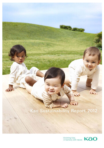 Vorschaubild Kaō Nachhaltigkeitsbericht 2012