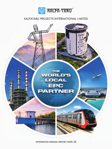 Vorschaubild Kalpataru Projects International Jahresbericht 2025-2026