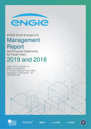 Thumbnail ENGIE Brasil
 Financial Statement 2019