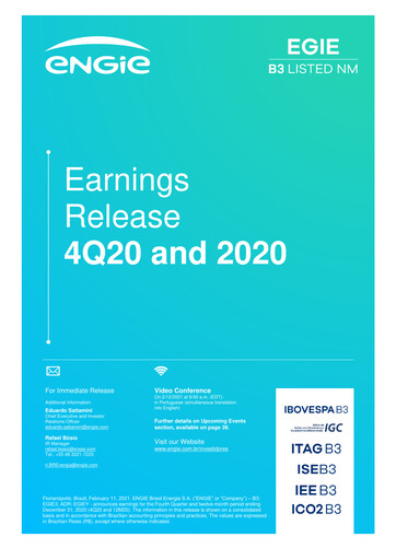 Thumbnail ENGIE Brasil
 Quarterly Report 2020-q4