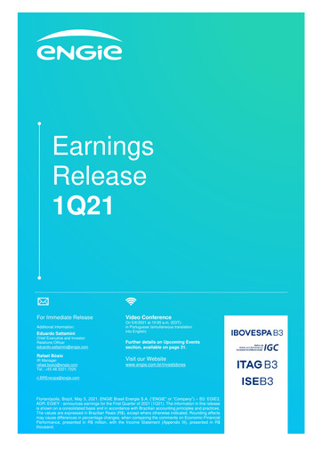 Thumbnail ENGIE Brasil
 Quarterly Report 2021-q1