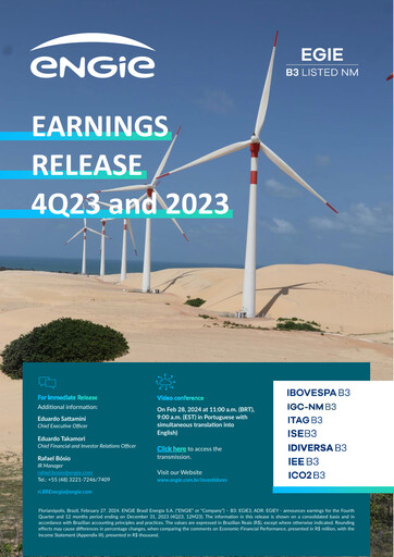 Thumbnail ENGIE Brasil
 Quarterly Report 2023-q4