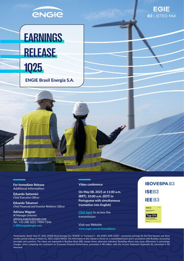 Thumbnail ENGIE Brasil
 Quarterly Report 2025-q1