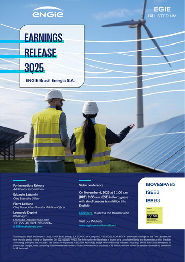 Thumbnail ENGIE Brasil
 Quarterly Report 2025-q3