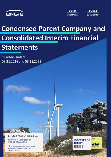 Thumbnail ENGIE Brasil
 Quarterly Report 2026-q1