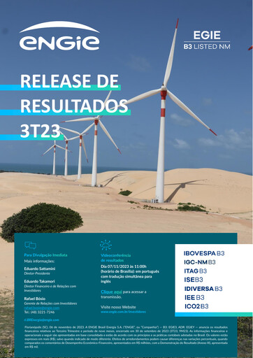 Thumbnail ENGIE Brasil
 Quarterly Report 2023-q3