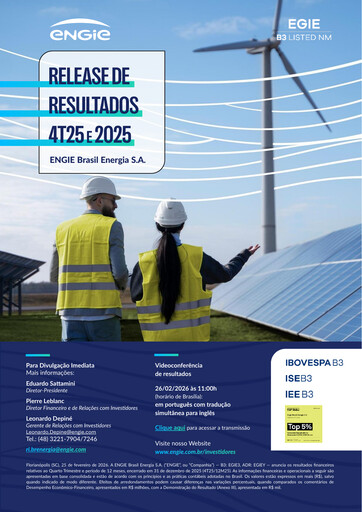 Thumbnail ENGIE Brasil
 Quarterly Report 2025-q4