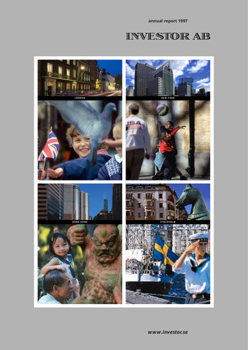 Thumbnail Investor AB Annual Report 1997