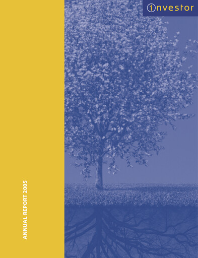 Thumbnail Investor AB Annual Report 2005