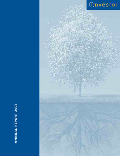 Thumbnail Investor AB Annual Report 2006